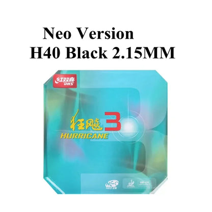 DHS NEO Hurricane 3 ( Loop+Control ) Pips-In Table Tennis (PingPong) Rubber With Sponge 2.15mm 2.2mm