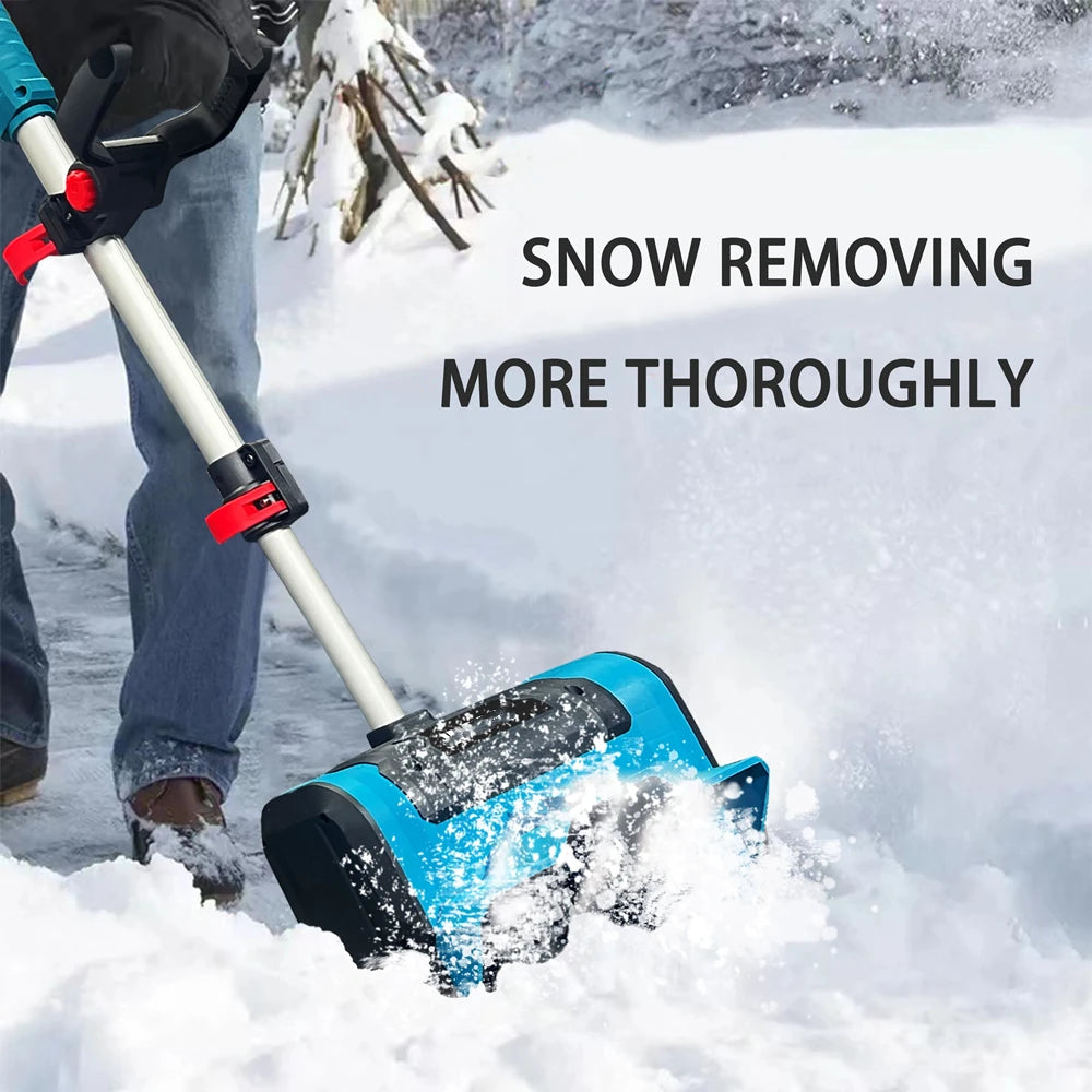 New Winter Cordless Electric Snowplow Lithium Electric Snow Sweeper Cordless Snow Shovel Courtyard Street for Makita Battery