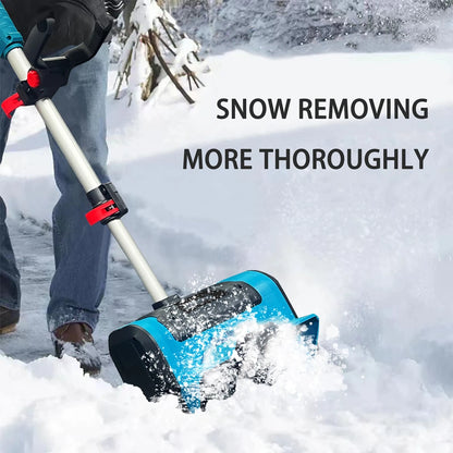 New Winter Cordless Electric Snowplow Lithium Electric Snow Sweeper Cordless Snow Shovel Courtyard Street for Makita Battery