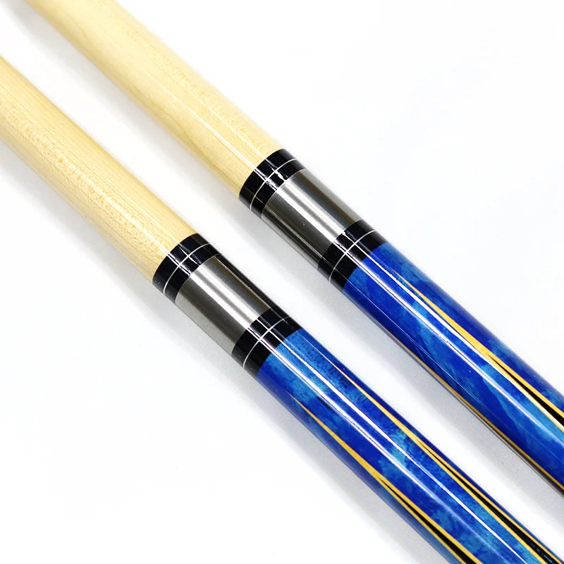 3-Pc 2 in 1 Multi Functions Jump Break Maple Shaft Snooker Wooden Billiard Cue Pool Que Stick