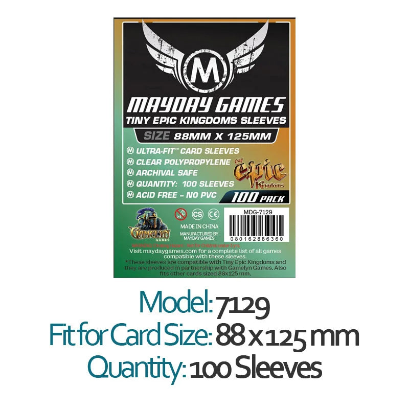 100 Sleeves MAYDAY Card Game Sleeve Protector Board Game Protective Sleeve MUNCHKIN MTG 41 45 56 59 63 68 87 88 92