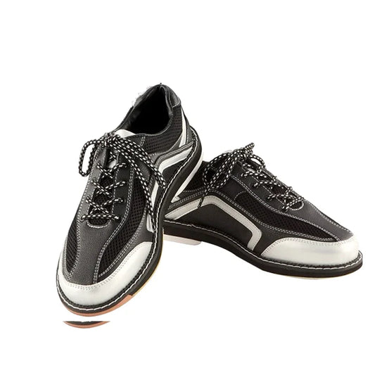 High Quality Bowling Shoes Mens Anti-Skid Outsole Sneakers Leather Breathable Sport Shoes Comfortable Training  Footwear