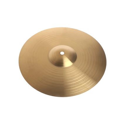 8/10/12Inch Brass Cymbals Percussion Drum Alloy Crash Cymbal Drum Instrument Cymbals for Drums Players Beginners