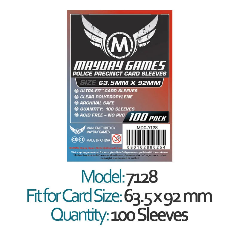 100 Sleeves MAYDAY Card Game Sleeve Protector Board Game Protective Sleeve MUNCHKIN MTG 41 45 56 59 63 68 87 88 92
