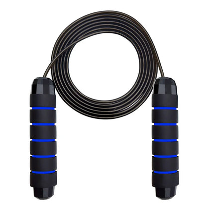 Adjustable Jump Rope Rapid Speed Jump Steel Skipping Rope Foam Handle Fitness Slim Body Professional Home Sport Equipment