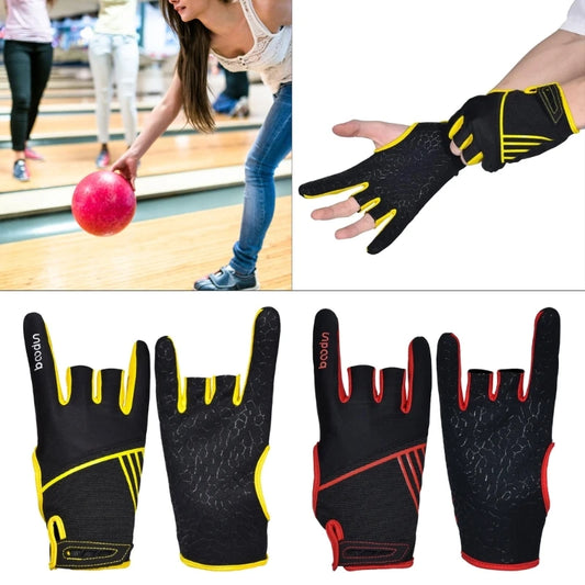 Left and Right Hand Bowling Gloves Non-Slip Bowling Gloves for Men and Women