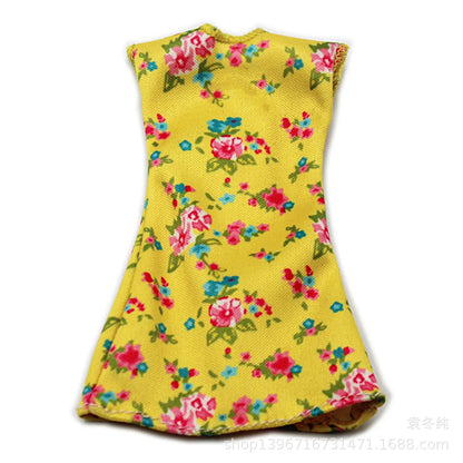 Fashion Clothing for Barbie Ken Dolls Clothes Movie Dress Up Denim Pants Set 1/6 Princess Skirts Bjd Toys for Girls Accessories