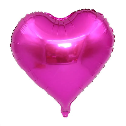 1pc 18inch Star Heart Inflatable Helium Balloon Birthday Party Decorations Kids Foil Balloons Wedding Christmas Supplies Gifts