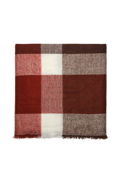 Hdf2217 - Blanket Fringed Scarf