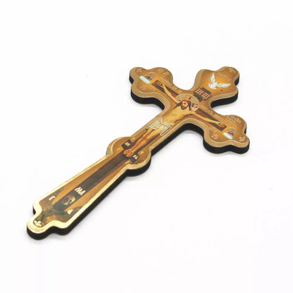 Orthodox Cross Wall Decor Jesus Christ Church Religious Catholic Crucifixo Christian Christmas Gift