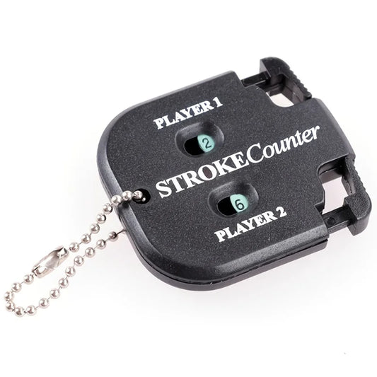 Manual Mini Golf Score Shot Stroke Counter Accessories Clicker Keychain Scorekeeper Sport Scoreboard Outdoor Gift for Golfers