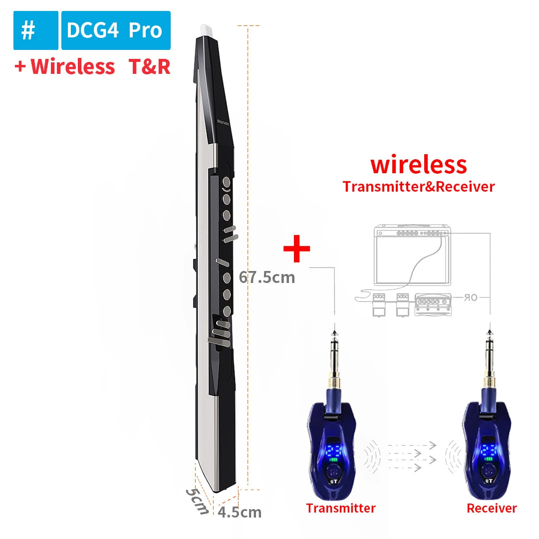New Professional Electronic Saxophone Alto Tenor Mini Sax Flute Clarinet Saxofone Blowpipe