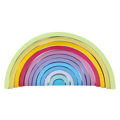 Children's Montessori Wooden Building Blocks Early Education Educational Toys Tree Flame House Stone Rainbow Blocks Wooden Toys