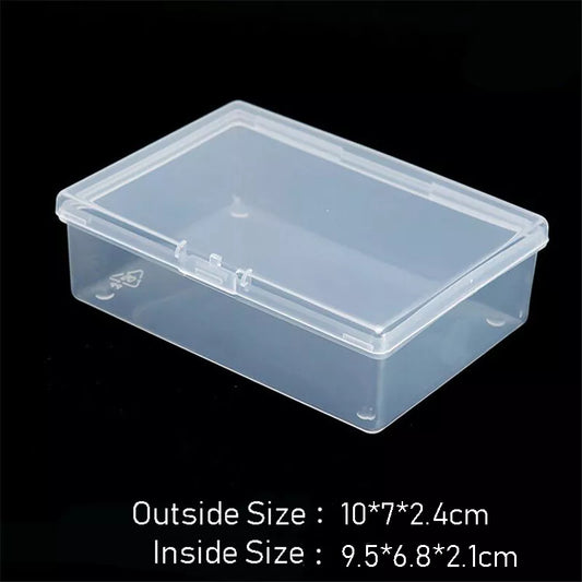 2/4/8 Pieces 10*7*2.4cm Transparent Plastic Boxes Playing Cards Container PP Storage Case Packing Poker Card Box for Board Games