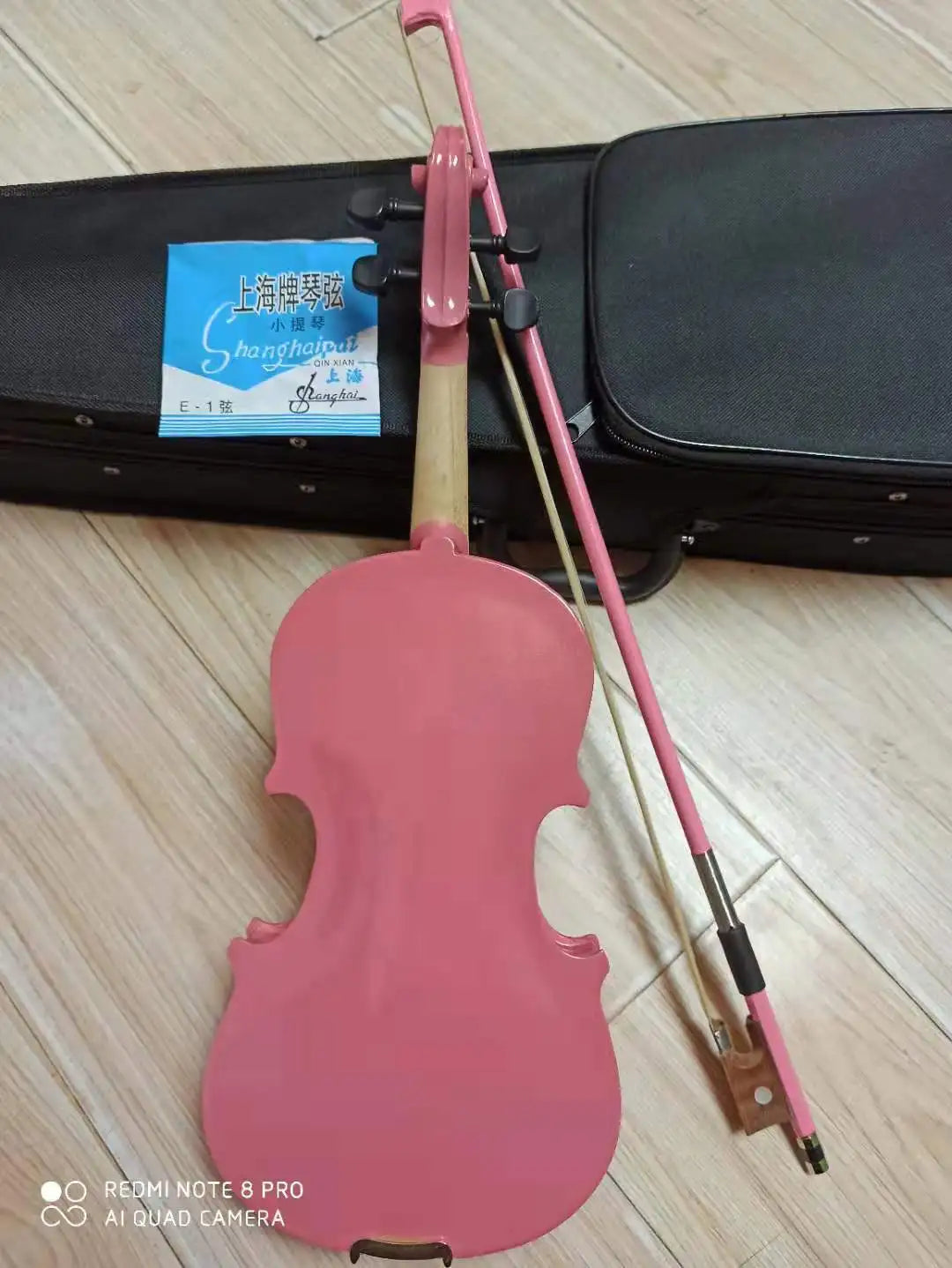 1/8 Pink Violin for Children
