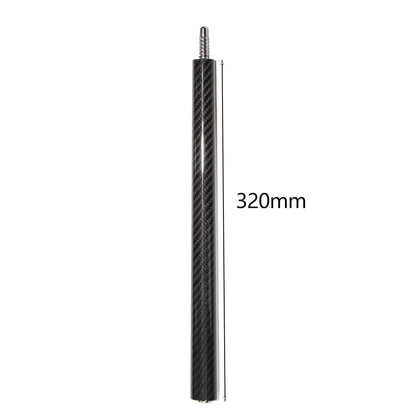 Factory Direct Customized 1pc Butt of Break-Jump Cue the First Part 3K Carbon Fiber Snooker 3/4 Split Cue Black Pool Cue Butt