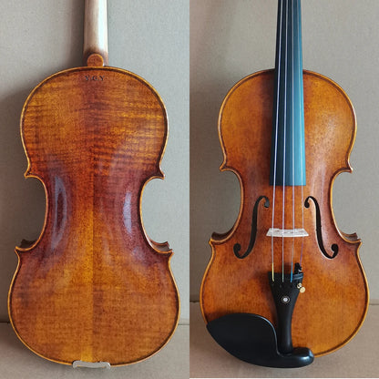 Exquisite Workmanship Good Sound ！All Handmade Violin 4/4 Retro Varnish 바이올린 ك  Violin Beginner Professional Musical Instruments