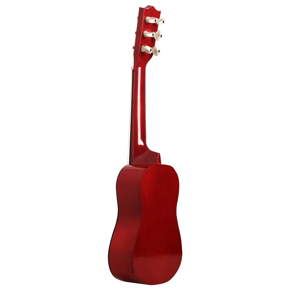 Portable 21 Inch 6 Strings Ukulele Mini Guitar Musical Instrument Children Gift