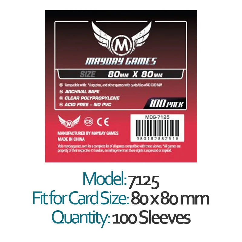 100 Sleeves MAYDAY Card Game Sleeve Protector Board Game Protective Sleeve MUNCHKIN MTG 41 45 56 59 63 68 87 88 92