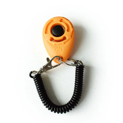 2pcs Dog Clicker Toys Pet Tranining Clickers Obedience Dog Cat Training Trainer