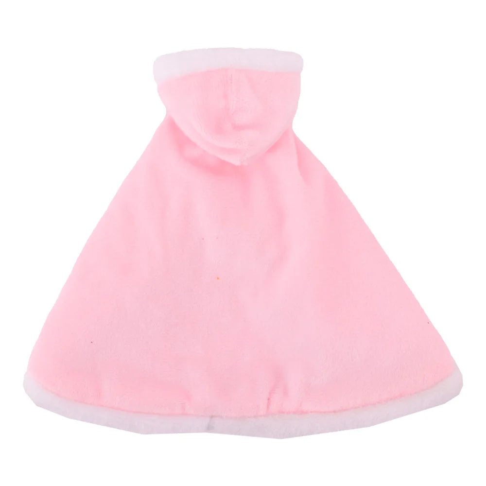 12 Styles Solid Color Pop Doll Cloak Doll Clothes for 11.8 Inch Barbiees&BJD&30CM Elf Doll Clothing Accessories Girl's Toys Gift