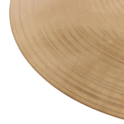8/10/12Inch Brass Cymbals Percussion Drum Alloy Crash Cymbal Drum Instrument Cymbals for Drums Players Beginners