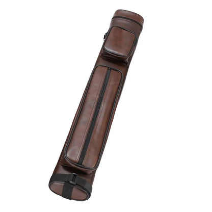Billiard Pool Cue Bag 4 Holes Carrying Case Pouch for Billiard Stick Rod Black Pattern