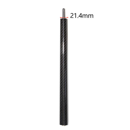 Factory Direct Customized 1pc Butt of Break-Jump Cue the First Part 3K Carbon Fiber Snooker 3/4 Split Cue Black Pool Cue Butt