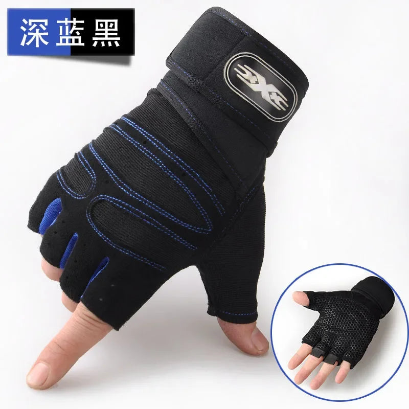 Gym Gloves Fitness Weight Lifting Gloves Body Building Training Sports Exercise Cycling Sport Workout Glove for Men Women M/L/Xl