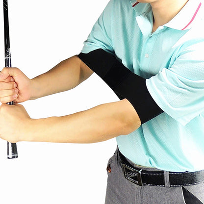 Creative Black Practice Guide for Golf Swing Exercisers Training Aids Outdoor Golf Training Corrective Correction Arm Band