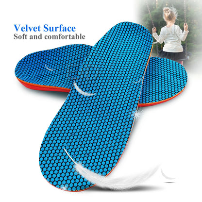EID Kids Children Orthopedic Insoles Shoes Flat Foot Arch Support Insoles Orthotic Pads Correction Health Shoes Pad Foot Care