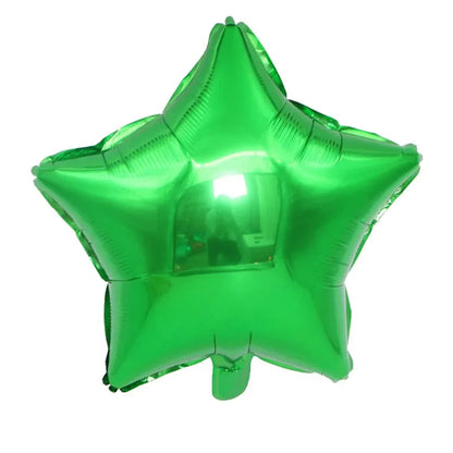 1pc 18inch Star Heart Inflatable Helium Balloon Birthday Party Decorations Kids Foil Balloons Wedding Christmas Supplies Gifts