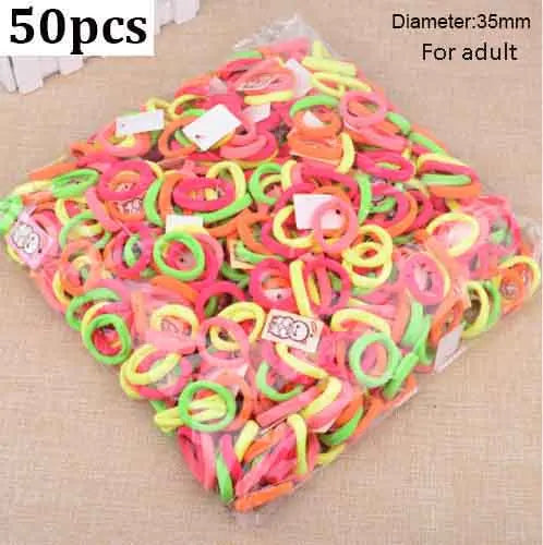 Diameter 35MM Hair Bands Ponytail Holder Hair Ties Headband Scrunchies Pack Scrunchie Hair Accessories for Women