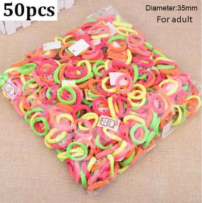 Diameter 35MM Hair Bands Ponytail Holder Hair Ties Headband Scrunchies Pack Scrunchie Hair Accessories for Women