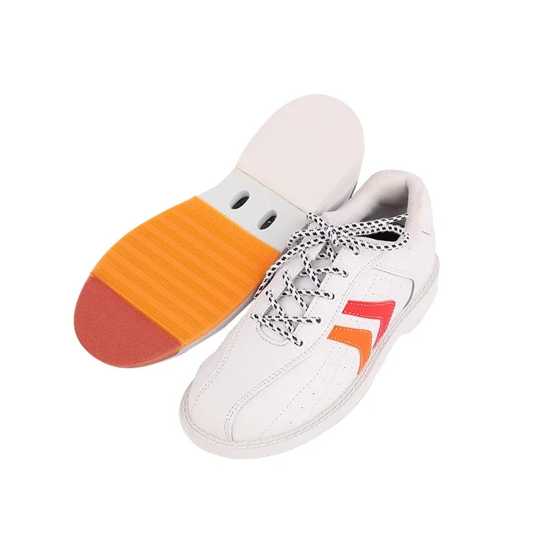Ladies Breathable Bowling Shoes Women Lightweight Bowling Sneakers Right-Hand Anti-Skid Outsole Indoor Beginner Athletic Trainer