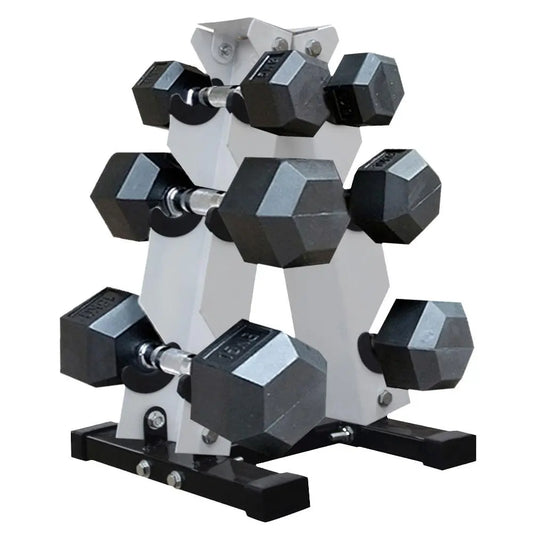 Strong and Sturdy A-Frame Dumbbell Rack Dumbbell Storage Stand for Home Gym Daily Workout