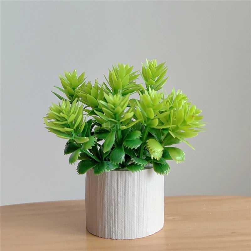 1/6 Scale Miniature Dollhouse Plant Simulation Monstera Deliciosa Liebm Model Mini Decoration for Blyth BJD Doll Accessories Toy