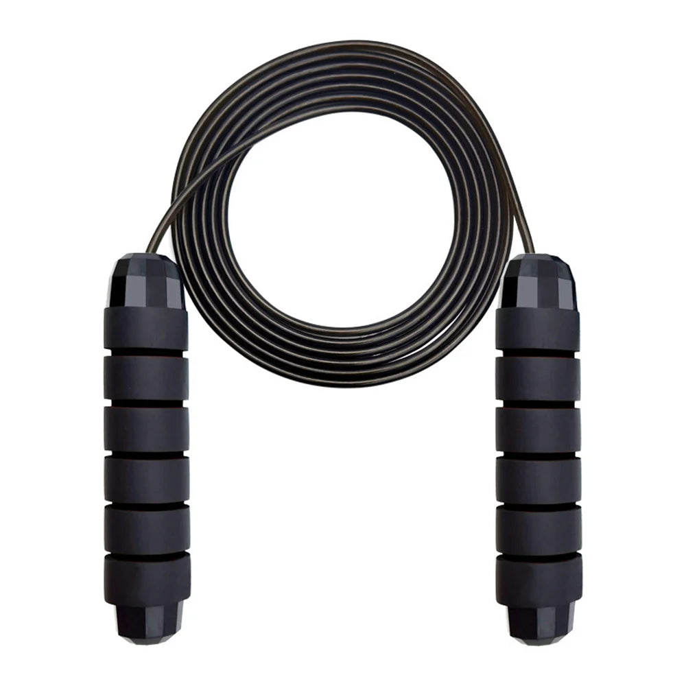 Adjustable Jump Rope Rapid Speed Jump Steel Skipping Rope Foam Handle Fitness Slim Body Professional Home Sport Equipment