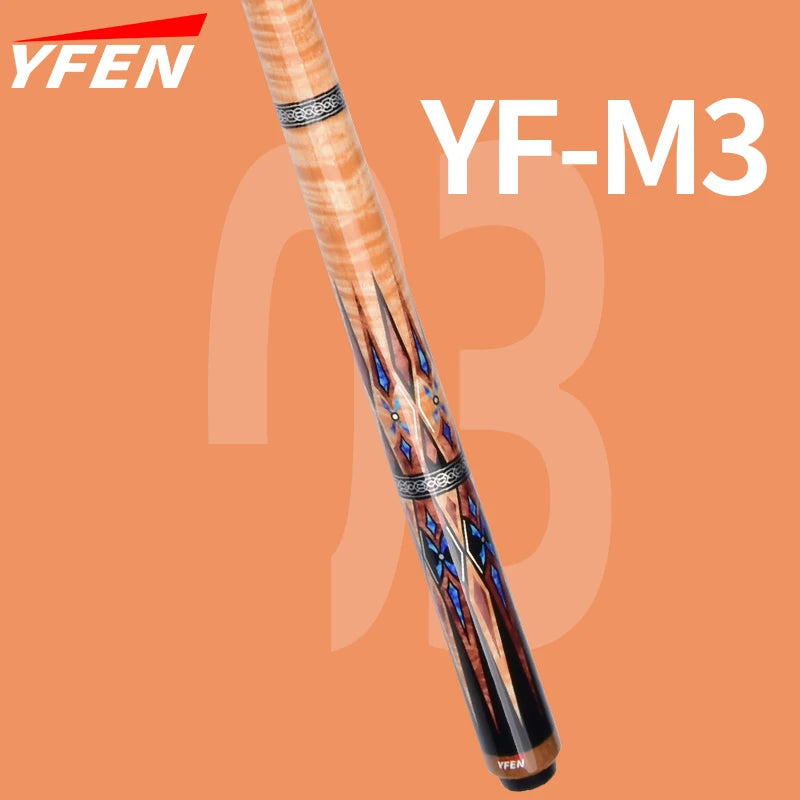 YFEN Carbon Fiber Pool Cue Stick 11.5mm/12.5mm Professional Billiard Cue With Case + Extension
