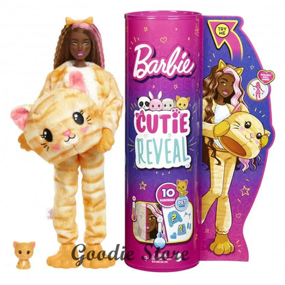 100% Original Fashion Mattel Barbie Cutie Reveal Dolls for Girls in Costume Top Brand Toys for Girls Birthday Christmas Gifts