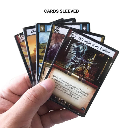 REGULAR Black Core Lands Set Mixed BL TCG Custom PROXY Playing Cards Board Games