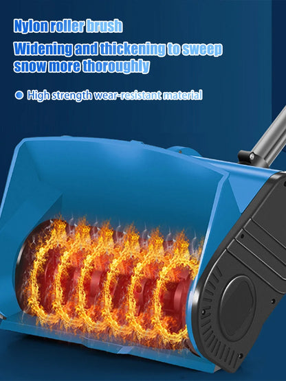 Cordless Electric Snowplow Efficient Snow Thrower,Winter Electric Snow Blower for 21V Makita Battery(Not Include) Garden Tool