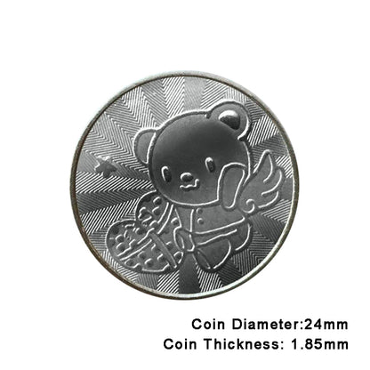 100pcs Arcade Game Coin Token Stainless Steel Coin Tokens Custom Tokens for Arcade MAME JAMMA Amusement Cabinet Vending Machines