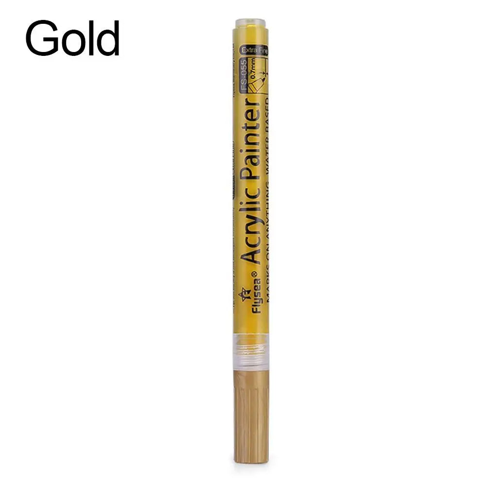 Golf Club Color Changing Pen Acrylic Ink Pen With Strong Sunscreen Waterproof Golf Marker Drawing Tool Accessories Marks Pens