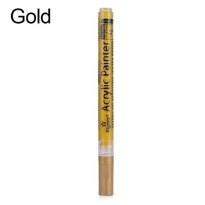 Golf Club Color Changing Pen Acrylic Ink Pen With Strong Sunscreen Waterproof Golf Marker Drawing Tool Accessories Marks Pens