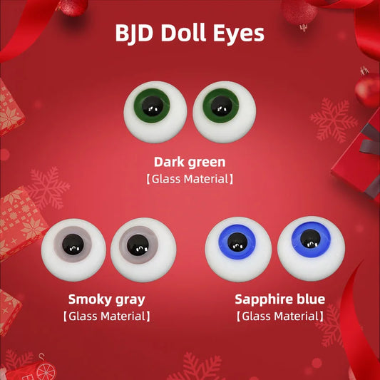 Fast Shipping Warehouse Special Doll BJD Eyes Eyeball Size 1/3 1/4 1/6 Dark Green Sapphire Blue Smoky Gray 6 8 10 12 14 16 18mm