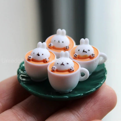 1:6 Scale Miniature Dollhouse Food Supermarket Mini Snack Simulation Cake Wine Drink for Blyth Barbies Doll Accessories Toy