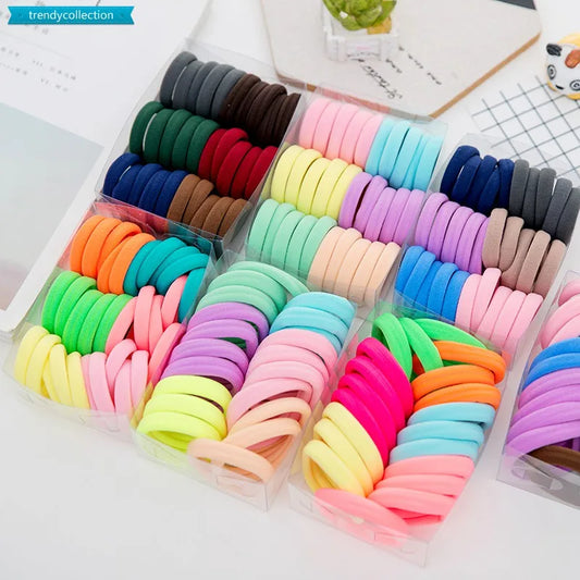 Diameter 35MM Hair Bands Ponytail Holder Hair Ties Headband Scrunchies Pack Scrunchie Hair Accessories for Women
