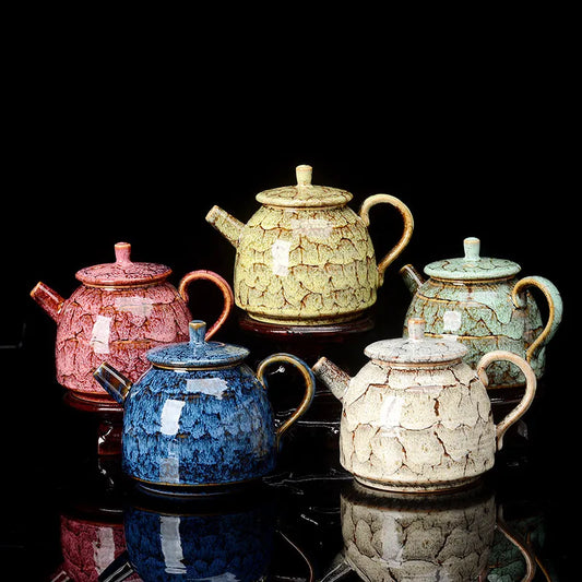 300ML Ceramic Teapot Exquisite Ceramic Kung Fu Tea Pot  Tea Kettle Teaset Porcelain Teapot Traditional Chinese Teaware