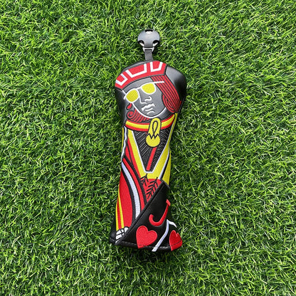 Kings and Queens and Knights Golf Club Wood Headcovers Driver Fairway Woods Hybrid Cover Photographing in Kind Fast Delivery